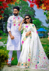 Couple dress in Bangladesh