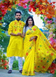 Couple dress in Bangladesh