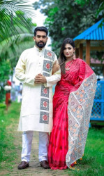 Couple dress in Bangladesh