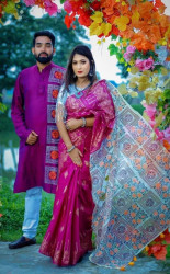 Couple dress in Bangladesh