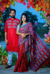 Couple dress in Bangladesh
