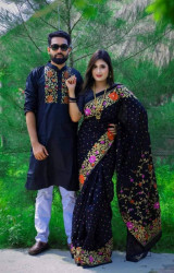 Couple dress in Bangladesh