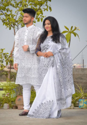 Couple dress in Bangladesh