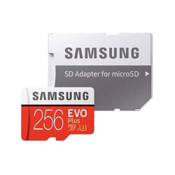 Samsung Evo Plus 256GB Micro SD Card SDXC UHS-I 100MB/s U3 4K