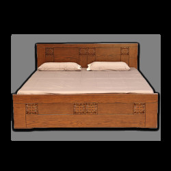 King Size Bed Zigzag - 6*7 - EF-BED-02