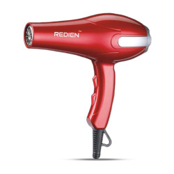 Redien High-Power RN-8720 Professional Hair Dryer - 1800 Watts - Red