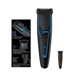 Geepas GTR56011 Hair Clipper & Beard Trimmer - Black