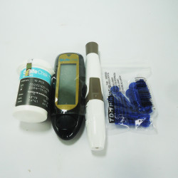 Life Chek Blood TD-4141 Glucometer Machine - Black