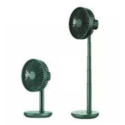 JISULIFE FA13P Oscillating Extendable Rechargeable Desk Fan - Green