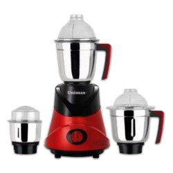 Unimax Uni-840 Eco Plus Mixer Grinder - Red