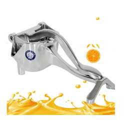 Aluminum Manual Fruit Juicer - Silver