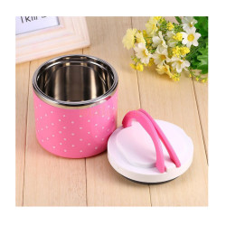 Stainless Steel Single Layer Insulated Lunch Box - 630ml