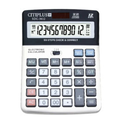 Citiplus CT-612S Official Calculator - Black and White