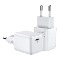 Joyroom L-P251 PD 25W Mini Intelligent Fast Charger Adapter - White