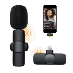 K9 Wireless Lavalier Microphone For Youtubers