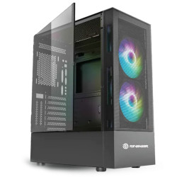 Revenger GHOST 2 Mid Tower RGB ATX Gaming Case - Black