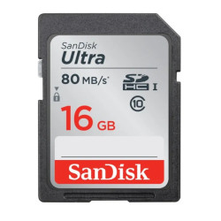 SanDisk Ultra UHS-I SDHC Class-10 Memory Card - 16GB