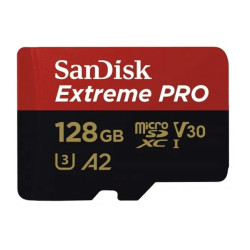 SanDisk Micro Extreme Pro UHS-I SDXC Class-10 Memory Card - 128GB