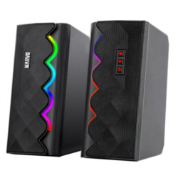 Marvo SG-269 Stereo RGB Bluetooth Speaker - Black