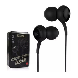 Remax Rm 510 Wired High Performance Earphones - Black