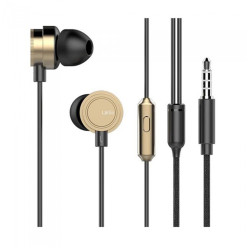 UiiSii HM -13 Earphone With Pouch - Gold