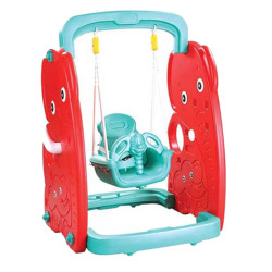 RFL Polyethylene Elephant Swing For Kids - Multicolor