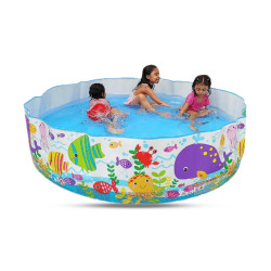 Inflatable Swimming Pool Bath Tub For Kids - 6 Feet - Multicolor - 132034944