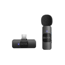 BOYA BY-V10 ULTRA COMPACT 2.4GHZ WIRELESS MICROPHONE SYSTEM