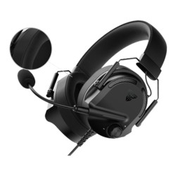 FANTECH ALTO MH91 BUILT-IN MICROPHONE WIRED ON EAR GAMING HEADSET