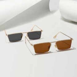 Emosnia Small Rectangle Sunglasses Men Women