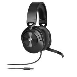 CORSAIR HS55 SURROUND WIRED GAMING HEADSET(BLACK)
