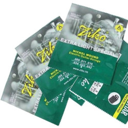 Ziko DEG 009-042 Electric Guitar Strings Nickel Wound 4 Pack/set