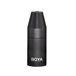 Boya 35C-XLR PRO Mini-Jack To XLR Adapter With Power Convert