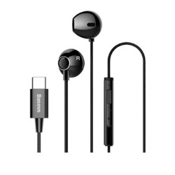 BASEUS ENCOK C06 IN-EAR WIRED BLACK EARPHONE