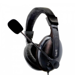 HAVIT H139D Double Plug Stereo Headphone With Mic