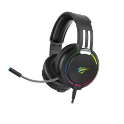 HAVIT H2010D PRO RGB WIRED GAMING HEADPHONE (BLACK)
