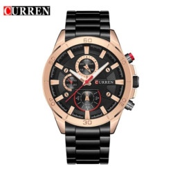 Curren 8275RGBL Men’s Quartz Stainless Steel Watch