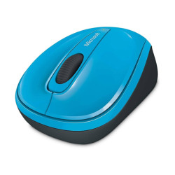 MICROSOFT 3500 CYAN BLUE WIRELESS MOBILE MOUSE