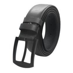 Deep Grey Leather Belt SB-B59
