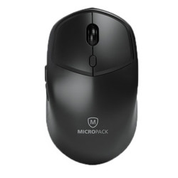 Micropack MP-726W Silent Wireless Black Mouse