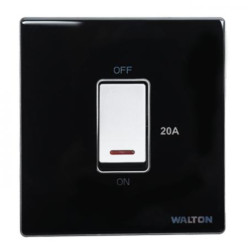 Walton CRYSTAL SERIES Switches - WCDPS20 20A DP Switch