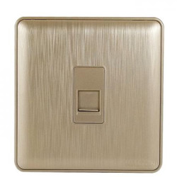 Walton GLORY SERIES- GOLDEN - WGTSG (GOLDEN) Telephone Socket