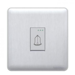 Walton GLORY SERIES- WHITE - WGCBSW (White) Calling Bell Switch