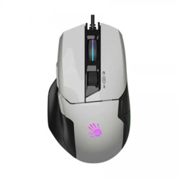 A4TECH Bloody W70 Max RGB Gaming Mouse (White)