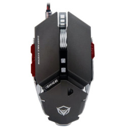 Meetion MT-M985 Metal Mechanical Programmable Gaming Mouse (Grey)