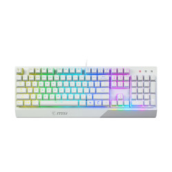 MSI VIGOR GK30 WHITE USB WIRED GAMING KEYBOARD