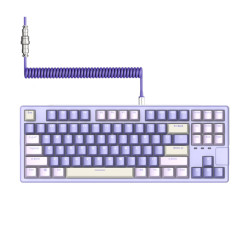 XINMENG X87 WIRED GASKET MECHANICAL KEYBOARD (OUTEMU WHITE)