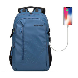 Arctic Hunter Anti - theft Laptop Backpack - Gray