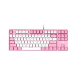 Dareu EK87 Mechanical Gaming Keyboard - Pink (Red Switch)