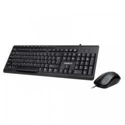 Gigabyte KM6300 USB Keyboard Mouse Combo Black